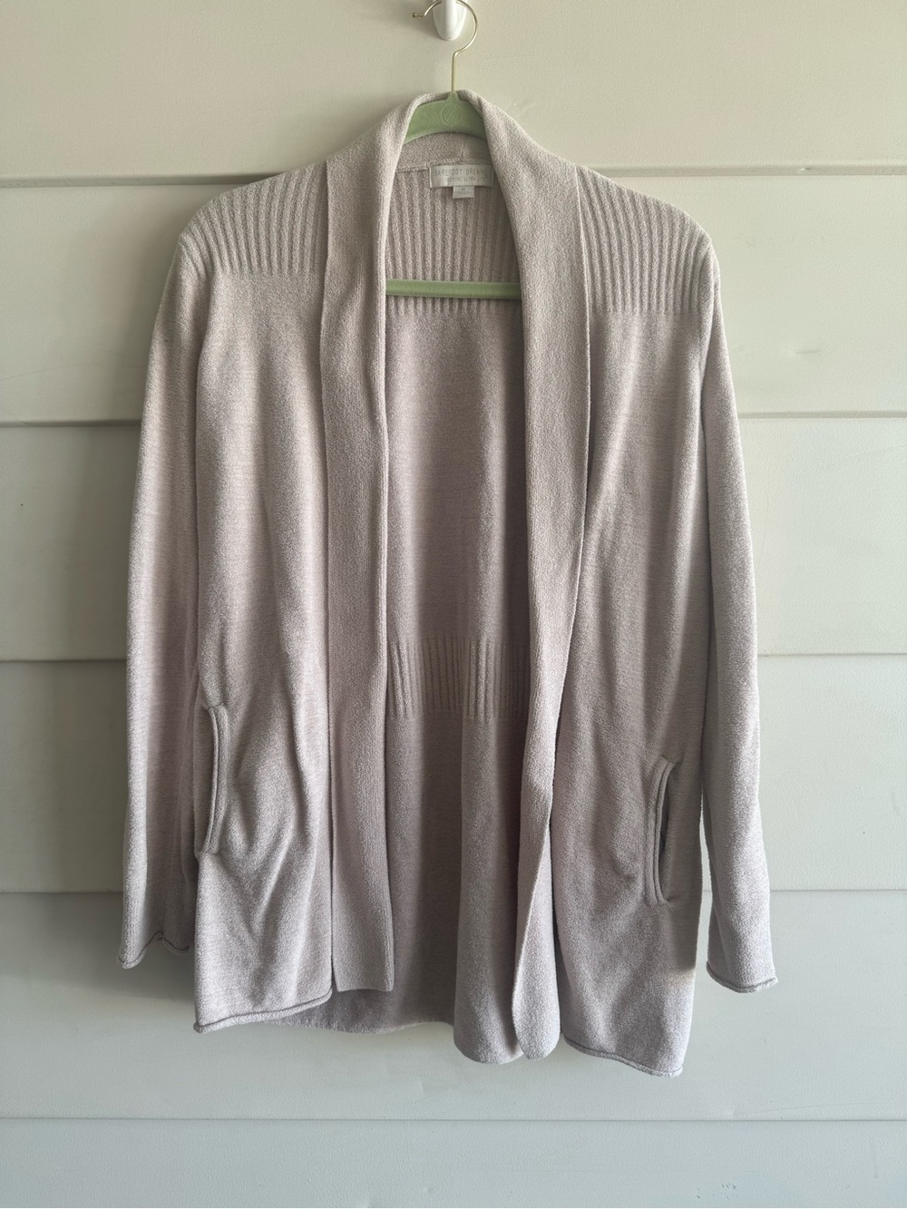 Barefoot Dreams Cozychic Ultra Light Open Cardigan M